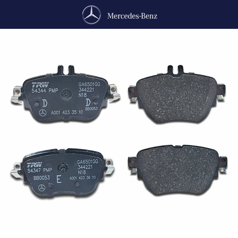 1 set Original Mercedes-Benz  Brake pads genuine A001 423 35 10/A001 423 36 10